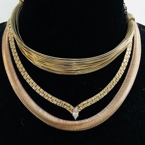 Set of 3 Gold Necklaces